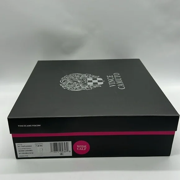 2270- Vince Camuto Taplana2 Over-the-Knee Boots Warm Caramel Size 7.5 M NWT - Picture 11 of 14